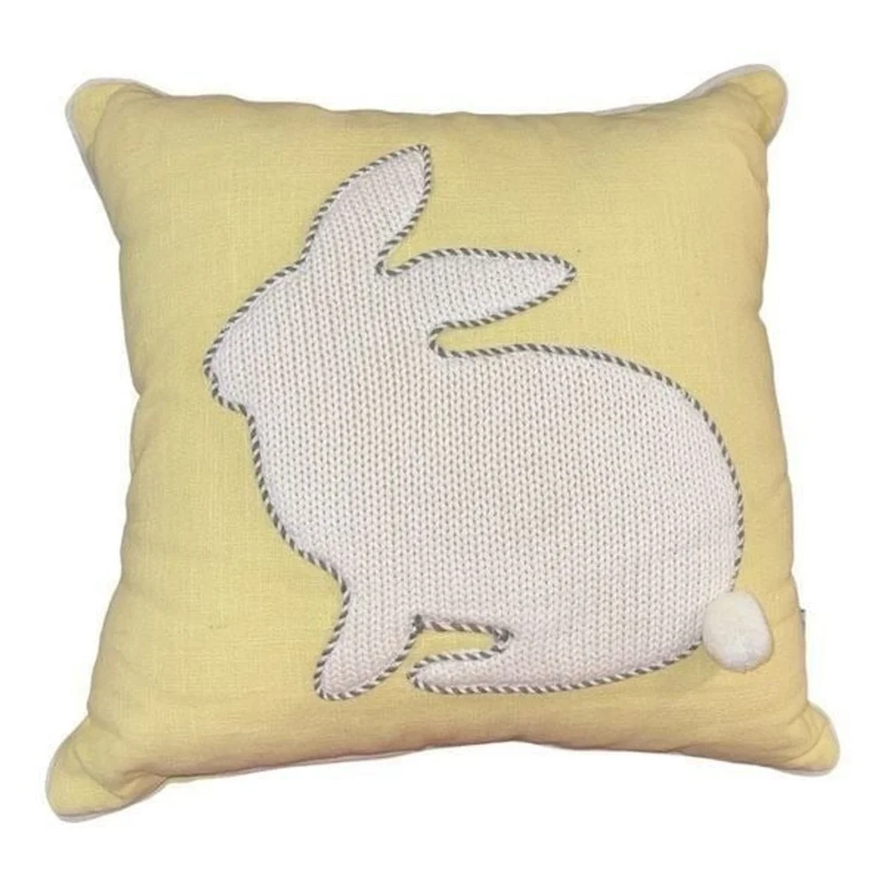 Bunny Boulevard Decorative Pillow 18” x 18”